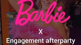 Unleash your inner BARBIE at this engagement afterparty 💖 [upl. by Storm]