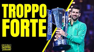 DJOKOVIC domina SINNER e trionfa per la settima volta alle ATP FINALS [upl. by Lyle931]