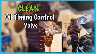 HOW TO CLEAN OIL TIMING CONTROL VALVE ON A E90 BMW N52 [upl. by Zelda728]