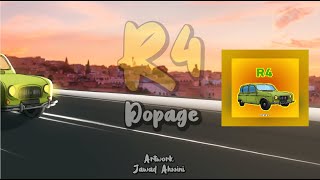 Dopage  R4 Official Lyrics Video prod by barri [upl. by Jeana]