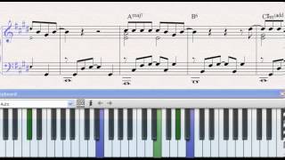 Partitura Piano Entre Tu Y Mil Mares  Laura Pausini  demo [upl. by Mcclain]