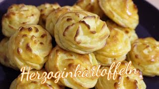 Herzoginkartoffeln selber machen Rezept und Anleitung [upl. by Carina]