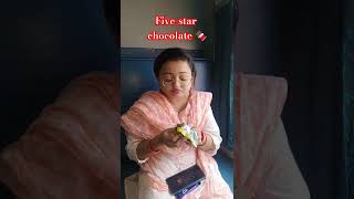 Five Star Chocolate 🍫dailyvlog love odiavlog 2024shorts youtubeshorts trainvideo [upl. by Enytsuj]