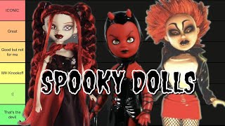 Ranking GothAltSpooky Dolls amp some Toys [upl. by Bertasi299]