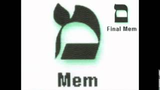 Aleph Bet Hebrew Alphabet Song  ONLY LETTERS LOOPED [upl. by Pazia173]