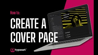 How to Create an Incredible Cover Page in Typeset [upl. by Aletse711]