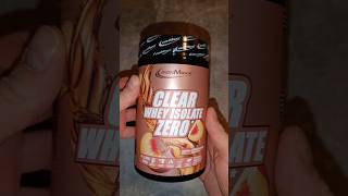 New IronMaxx Clear Whey Isolate ZERO Protein PeachIceTea [upl. by Oloapnaig]