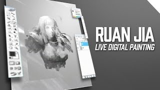 Ruan Jia  Live Digital Painting  阮佳YY直播 [upl. by Piks]