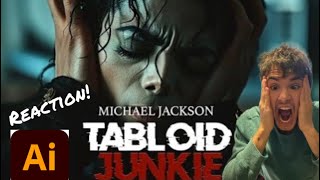 Michael Jackson  Tabloid Junkie  Music Video AI REACTION [upl. by Dalia]