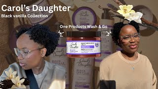 One product Wash amp Go Did THIS  Underrated Carols Daughter Gel  Natural Hair Type 4 Approved [upl. by Ahsienak59]