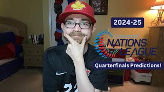 RSR6 202425 CONCACAF Nations League Quarterfinals Predictions [upl. by Richmal]