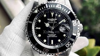 Xshipvn Invicta Pro Diver Quartz Black Dial Men Watch 37155 [upl. by Rufena]