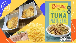 Tuna Pasta Bake  Colmans  cooking tuna pasta [upl. by Anelem315]