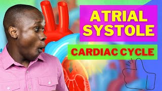 The Cardiac Cycle Phase 1  Atrial Systole Made EASY [upl. by Marylynne]