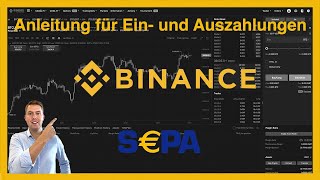 Anleitung Euro Einzahlungen und Auszahlungen bei Binance ✅💶 [upl. by Yoj551]