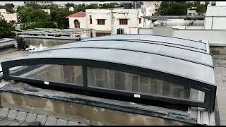 Automatic Retractable Roof  Telescopic Retractable Roof for home  NIHVA [upl. by Tocci]