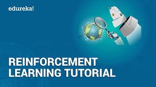 Reinforcement Learning Tutorial  Reinforcement Learning Example Using Python  Edureka [upl. by Elkin445]