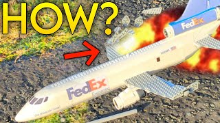 How I Made Real Plane Crashes Recreated in Lego PART 3 TU154 TUTORIAL [upl. by Yeliac]