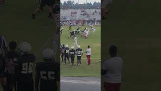 Oakleaf High 55 Dylan Glover JV football highschoolfootball [upl. by Eenej]