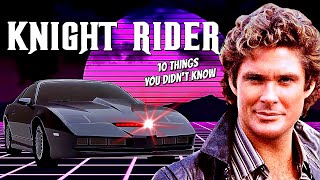 10 Things You Didnt Know About Knight Rider [upl. by Eyahsal]