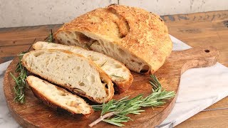 Asiago and Roasted Garlic Bread Recipe  Episode 1204 [upl. by Ealasaid]