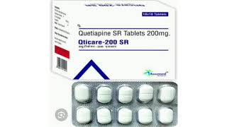 Qticare 200 SR Tablets Quetiapine SR Tablets 200mg [upl. by Arol]