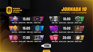 👑 Kings League InfoJobs  JORNADA 10 ⚽ KINGSLEAGUEJ10 [upl. by Dreda]