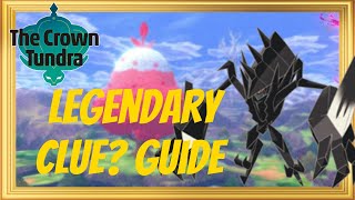 How to Complete Legendary Clue 4 in Pokémon Sword and Shield  The Crown Tundra Necrozma Location [upl. by Vitek]