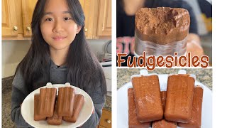 Dairy Free Vegan Fudgesicles  Janet and Kate [upl. by Wulfe]