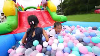 What is inflatable obstacle course [upl. by Adnoryt]