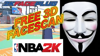 FREE ANONYMOUS MASK 3D FACE SCAN ALL 2K VERSIONS [upl. by Nurav]