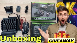 GAMING COMBO SURPRISE 1K Subscribers Giveaway Celebration Unboxing And Giveaway [upl. by Otnicaj884]