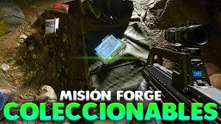 🔵TODOS los COLECCIONABLES de la MISIÓN Forge de HALO INFINITE [upl. by Etnemelc]