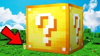 ¡NO ABRAS EL LUCKY BLOCK MÁS GRANDE DEL MUNDO 😱 CARRERA DE LUCKY BLOCKS [upl. by Harihs]