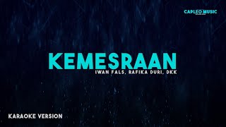 Iwan Fals Rafika Duri DKK – Kemesraan Karaoke Version [upl. by Gnurt143]