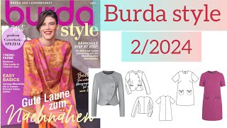 لمحبي ازياء البوردا مع أجمل موديلات شهر فبراير ، Burda style 22024 👍 [upl. by Aicertap864]