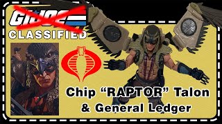 Chip quotRAPTORquot Talon with General Ledger  GI Joe Classified 139  Unboxing amp Review [upl. by Etteneg]