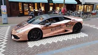 MOBICEP scheurt met zijn LAMBORGHINI door PC Hooftstraat Amsterdam [upl. by Herb]