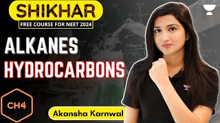 Hydrocarbons  Alkanes  NEET 2024  Akansha Karnwal [upl. by Eanil240]