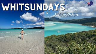 SAILING AROUND THE WHITSUNDAYS AIRLIE BEACH EAST COAST ROAD TRIP VAN DRAMA VLOG  CLAIRE MATHER [upl. by Nylime]