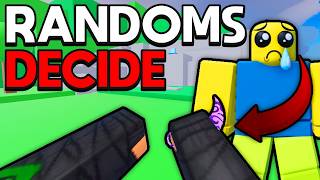 We Let RANDOM PEOPLE Decide Our LOADOUTS in Roblox Rivals [upl. by Goines894]