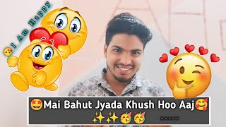 🤩Mai Aaj Bahut Jyada Khush Hoo🥰  vlogs bijapurvlogs [upl. by Enhpad]