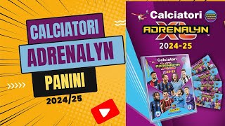 Calciatori Adrenalyn XL 2025 panini calciatori [upl. by Anoik]