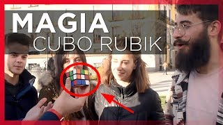 Magia para resolver un cubo de RUBIK  Borja Montón  Domina La Magia [upl. by Brunk]