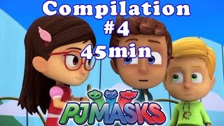 PJ Masks Full Episodes Compilation 4 2016  Full HD KidsCartoonTv [upl. by Kcirdahc]