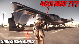 From Triple Power to Single The 400i Nerf in Star Citizen 3242  Graphic Fixes [upl. by Rosen20]