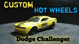 Custom Hot wheels Dodge Challenger [upl. by Dragone]