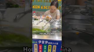 Hot pot in China foryou shorts foods [upl. by Mellisa]