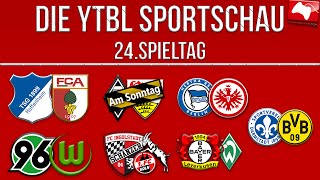 YTBUNDESLIGA SPORTSCHAU I Samstagsspiele I 24 Spieltag LATENIGHT [upl. by Anytsirk]