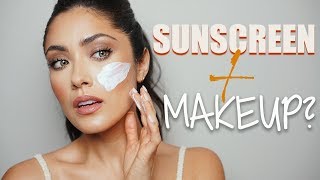 How to Wear and Reapply Sunscreen with Makeup  Melissa Alatorre [upl. by Iras]